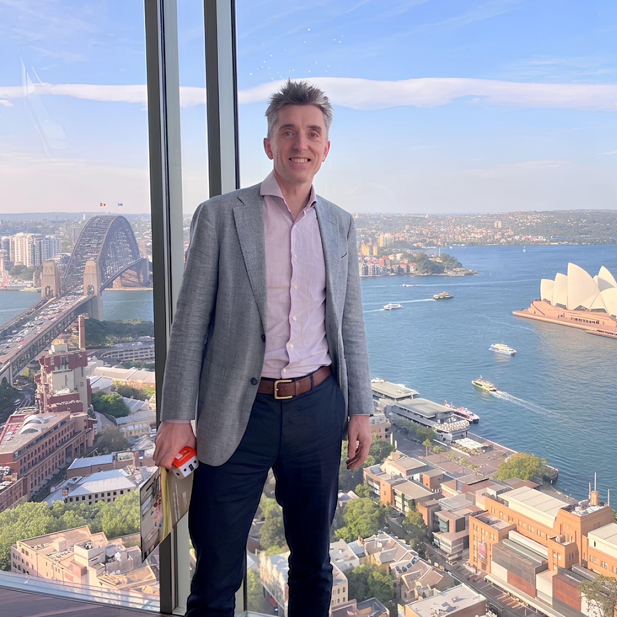 Tom Carr in a corporate setting